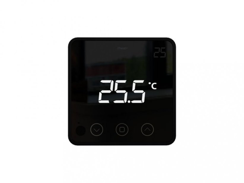 HeatIT Z-Temp2 termostat pre teplovodné kúrenie (Čierna)