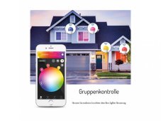 ZigBee LED E27 Gledopto 12W žiarovka RGB a CCT podpora