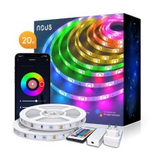 Nous Smart RGB LED pás 20m F3