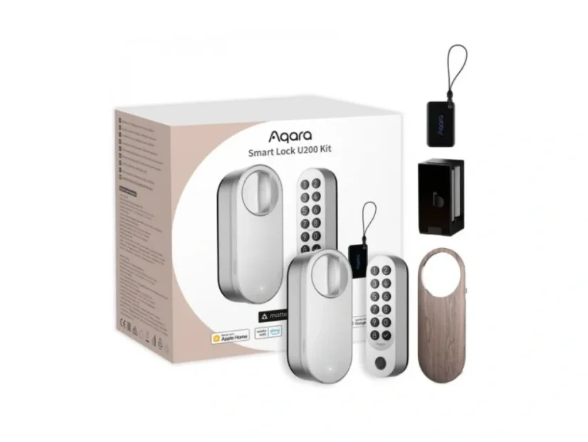 Aqara Smart zámok U200 strieborný - Smart lock U200 KIT