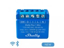 Shelly Plus 1 Mini - WiFi relé 8A